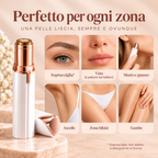 Depilatore Viso e Corpo di Precisione – Rasoio Elettrico Compatto