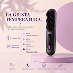 Spazzola Riscaldante effetto Liscio 3 in 1